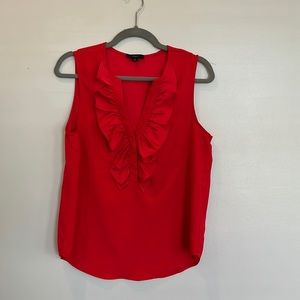 Jcrew red blouse. Size small.